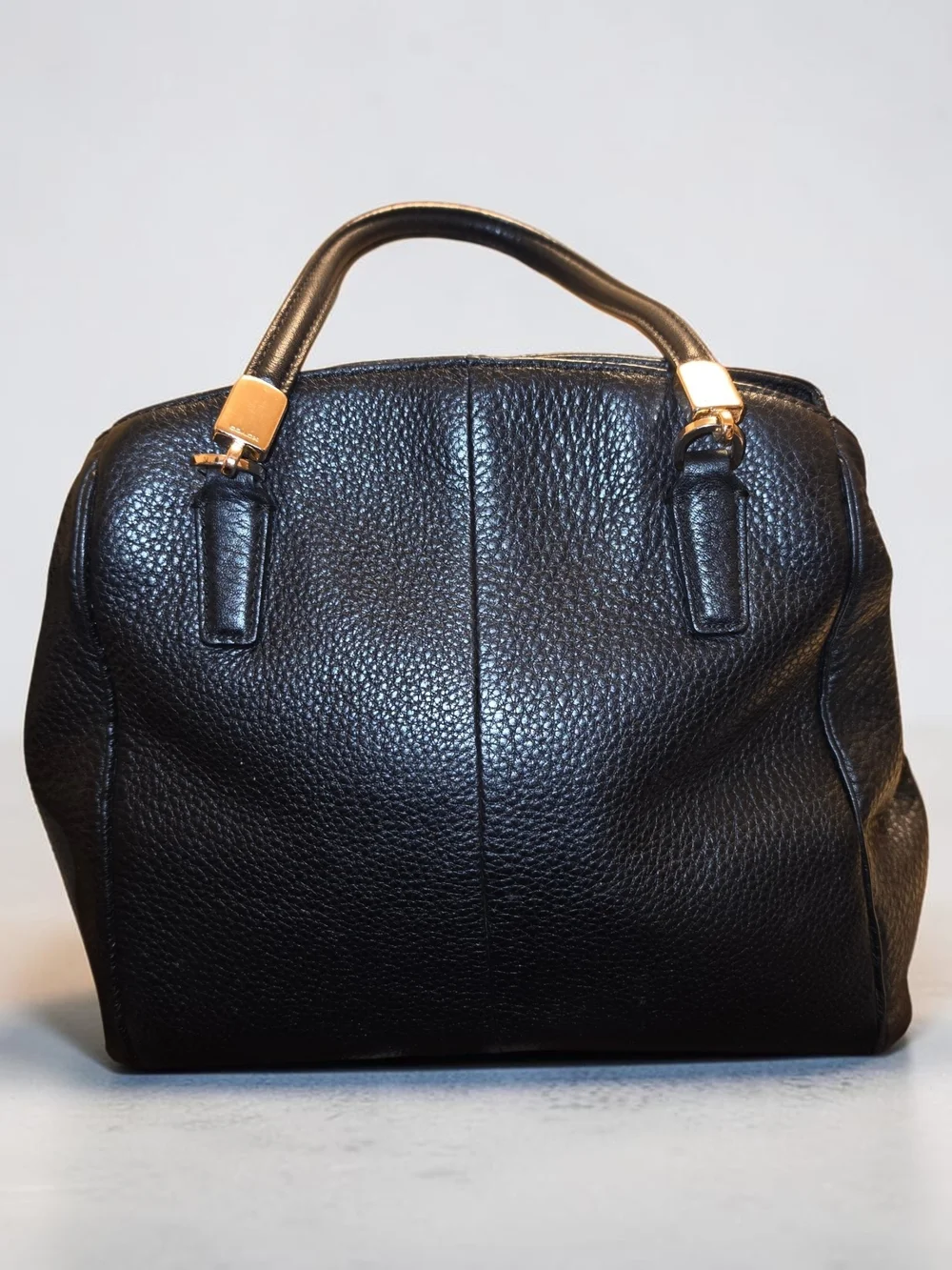 Coach Minetta Black Satchel